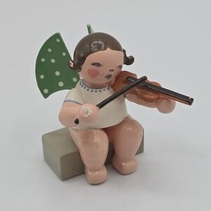ERZGEBIRGE Vtg Orchestra Angel Germany Christmas Violin